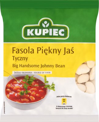 Kupiec fasola piękny jaś Tyczny