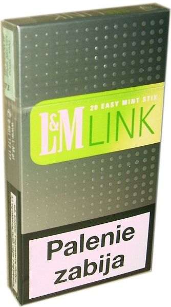 L&M Link papierosy easy mint strix