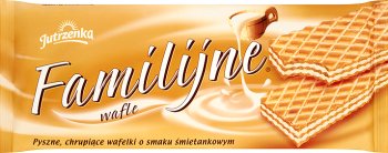 Jutrzenka Familijne Wafle śmietankowe