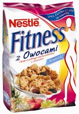 Nestle Fitness z owocami płatki śniadaniowe