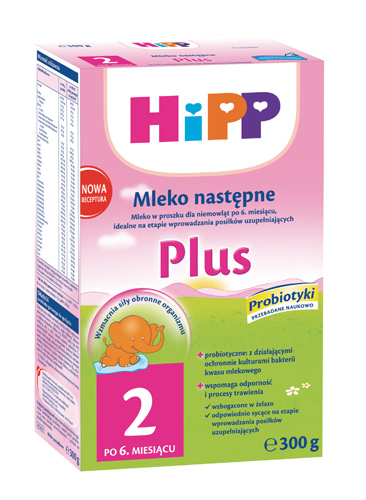 Probiotyczne Mleko następne HiPP 2 Plus
