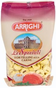 Arrighi Le Speciali Tortellini makaron z pszenicy durum uszka z mięsem
