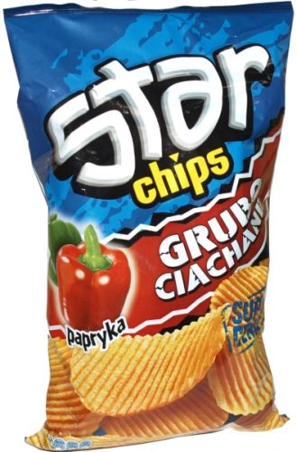 Star Chips grubo ciachane paprykowe