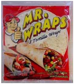 Mr. Wraps 8 tortilli z mąki pszennej
