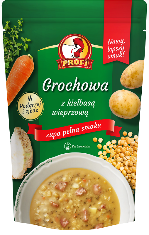 Profi Zupa grochowa z kiełbasą wieprzową