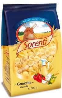 Sorenti Gnocchi Muszelki makaron z przenicy durum