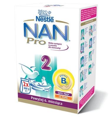 Nestle NAN Pro 2 mleko następne dla niemowląt