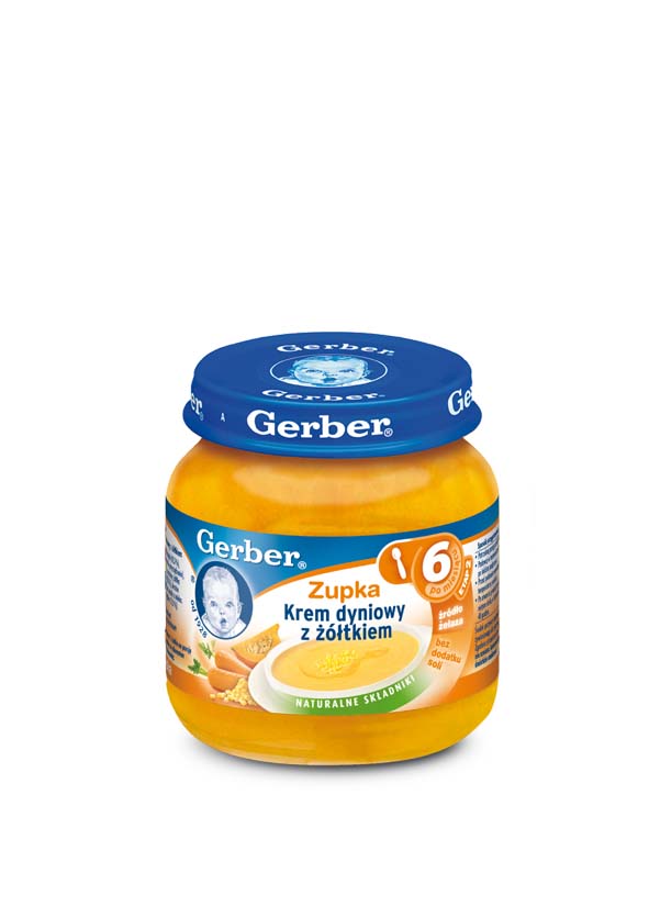 Gerber zupka Krem dyniowy z żółtkiem