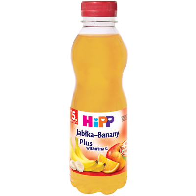 Nektar Jabłka-Banany plus witamina C 