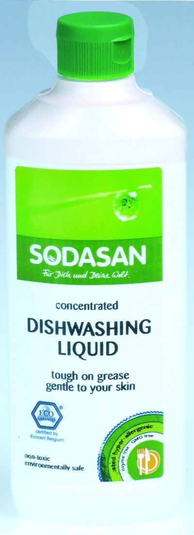líquido lavavajillas ecológico