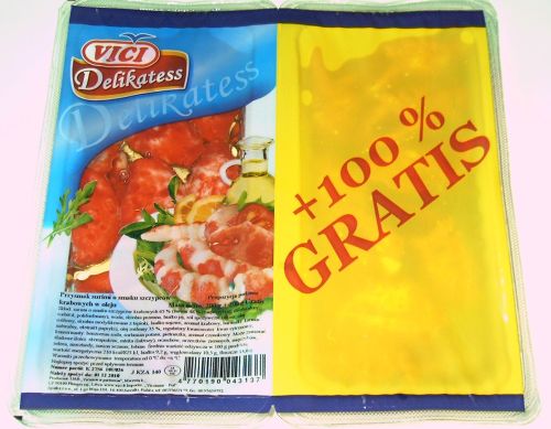 Delikatesse von Surimi mit dem Geschmack von Scheren Öl 200g + 200g GRATIS im