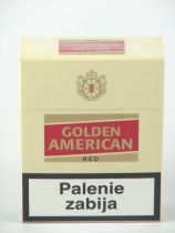 Golden American papierosy Red Red