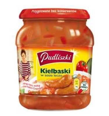 Pudliszki Kiełbaski w sosie leczo
