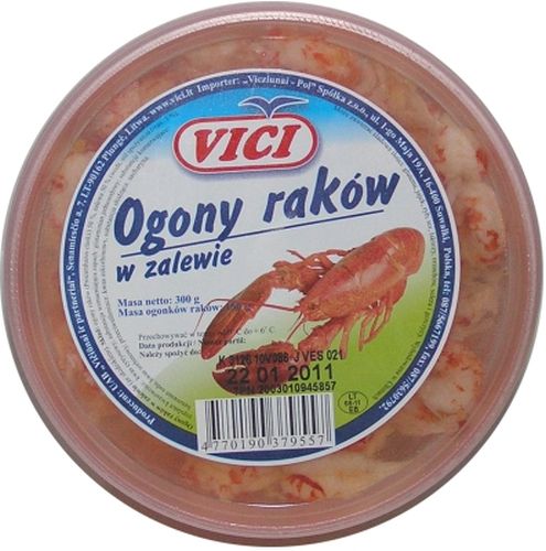Vici Ogony raków w zalewie