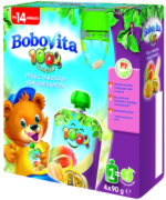 BoboVita 100 owoców mus z południowych w tubce