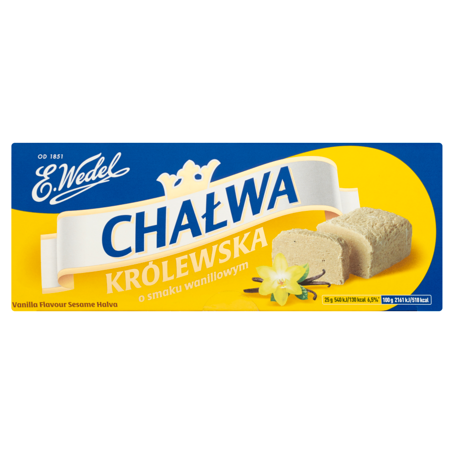 Wedel Chałwa Królewska Waniliowa