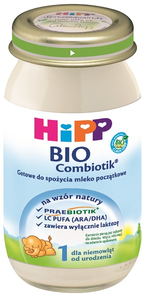 Mleko początkowe HiPP 1 BIO Combiotik płynne 