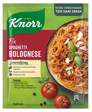 Fix Knorr sos w proszku do spaghetti Bolognese