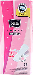 bellissima panty breathable panty liner for increased absorbency