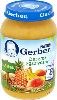 un dessert exotique