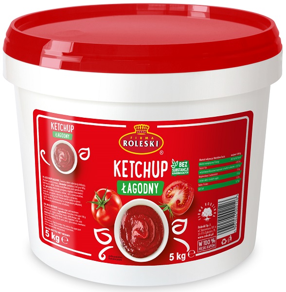 Roleski Ketchup Łagodny