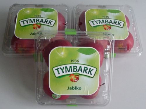 Tymbark jabłka Golden Delicious 4-pack waga ok