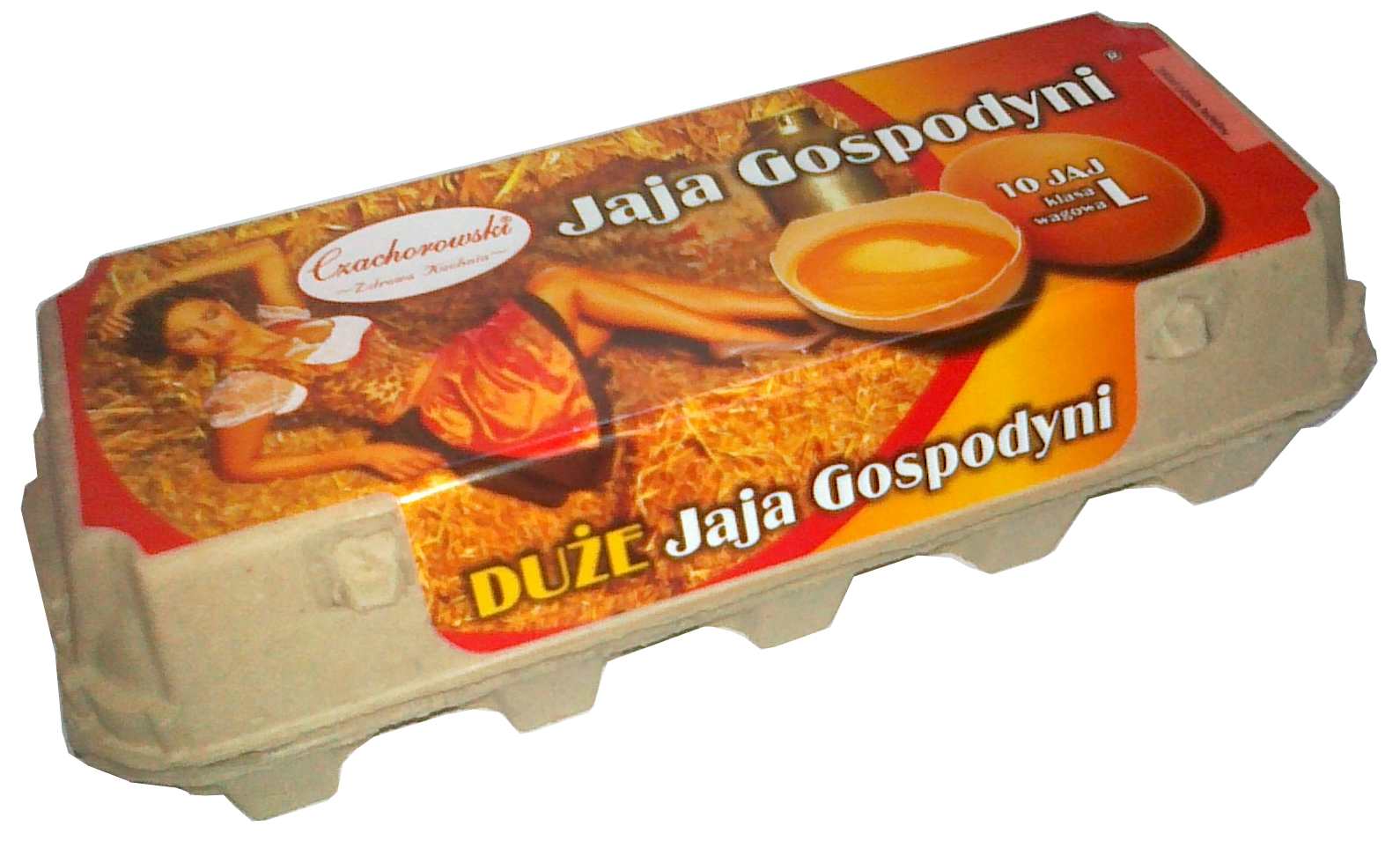 Czachorowski Duże Jaja Gospodyni z chowu klatkowego rozmiar L