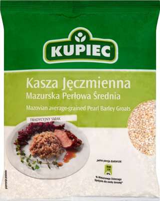 Kupiec Kasza Jęczmienna Mazurska Perłowa Średnia