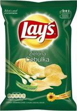 Lay's chipsy zielona cebulka