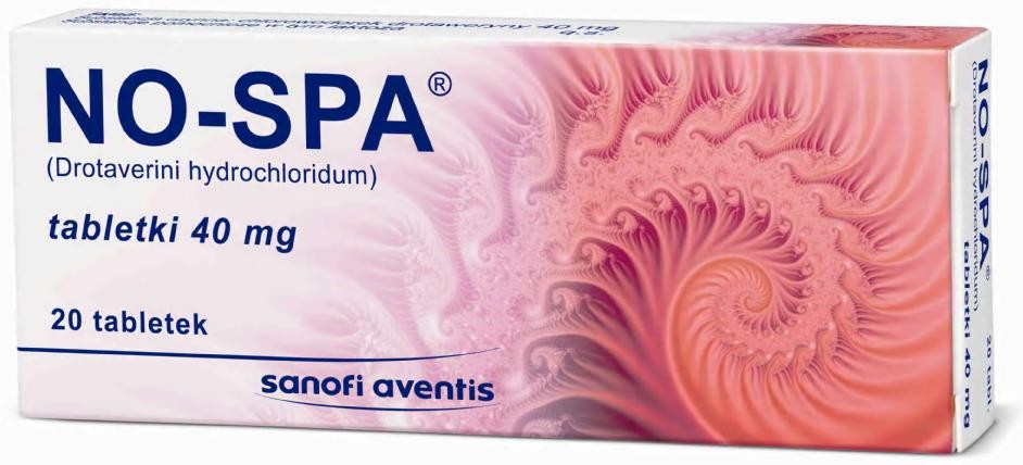 No-Spa lek rozkurczowy 20 tabletek
