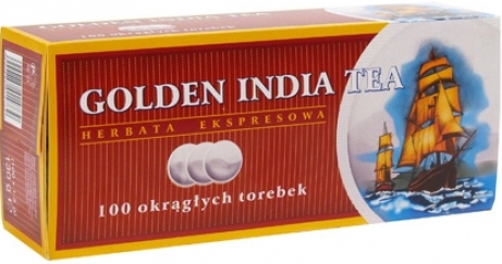 Posti Golden India herbata czarna ekspresowa w torebkach