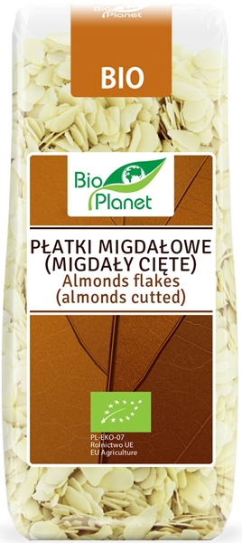 Миндальные хлопья Bio Planet (миндаль резаный) BIO