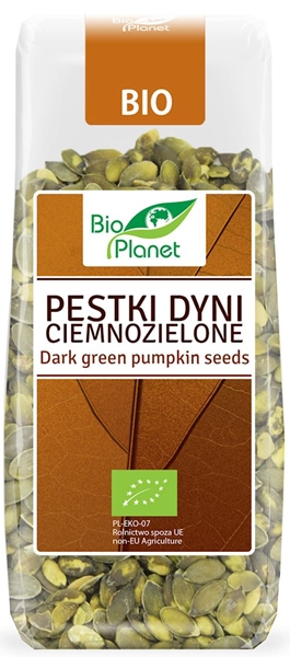 Semillas de calabaza Bio Planet verde oscuro BIO