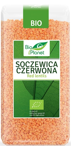 Bio Planet Soczewica czerwona BIO