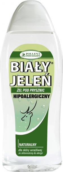 Biały Jeleń Żel pod prysznic hipoalergiczny Naturalny, dla skóry wrażliwej ze skłonnością do alergii