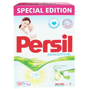 Persil proszek do prania 5kg Sensitive  Aloe Vera Pearls do tkanin białych