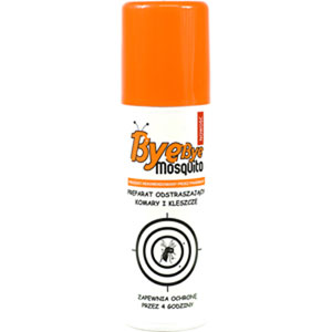 Bye Bye Mosquito repellent aerosol formulation mosquitoes and ticks
