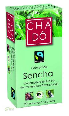 cha - for Organic green tea - Organic Sencha