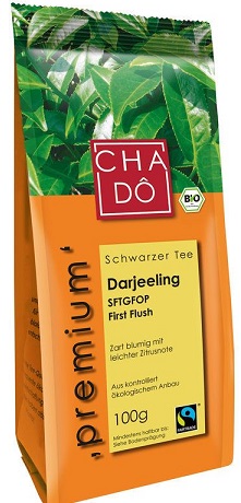 cha - the organic, leaf Darjeeling tea sftgfop bio