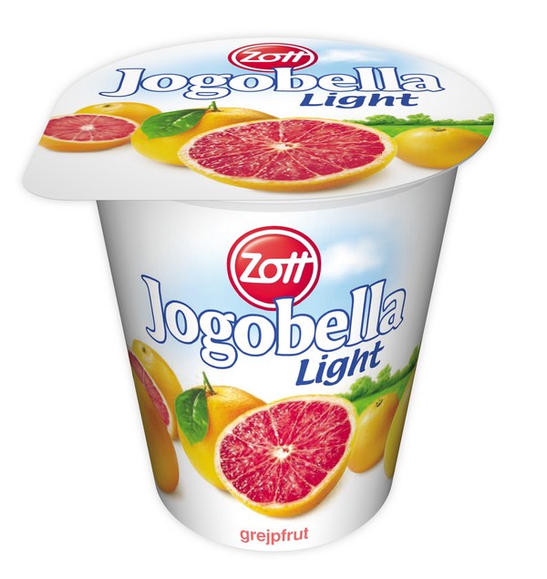 Jogobella yaourt aux fruits pamplemousse lumière