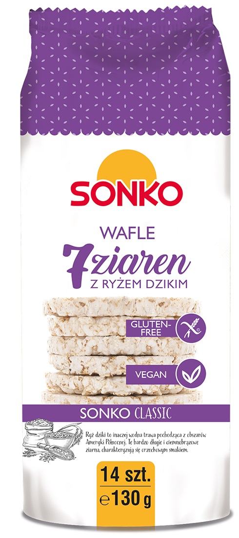 SONKO 7-Korn Waffeln mit Wildreis