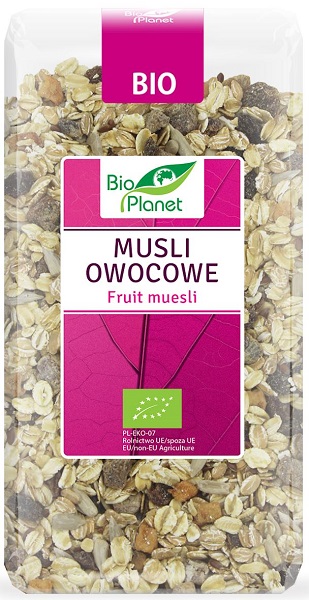 Фруктовые мюсли Bio Planet BIO