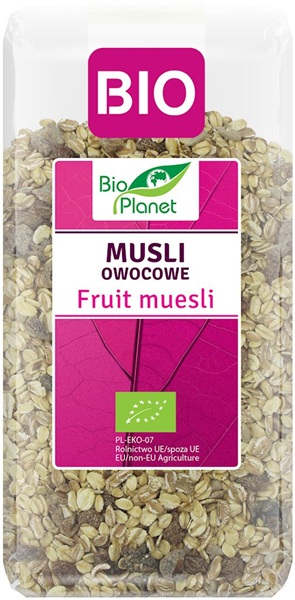 Muesli de frutas Bio Planet BIO