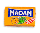 Maoam owocowa guma rozpuszczalna o smaku pomarańczy