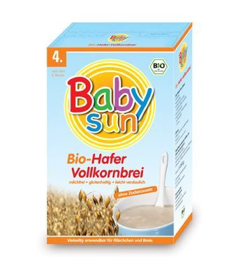 Baby Sun kaszka owsiana BIO