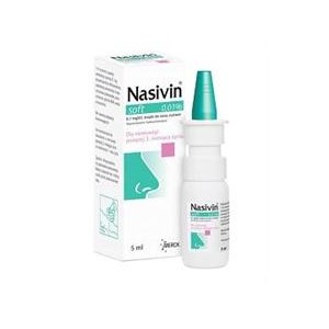 Nasivin SOFT 0.01% Krople do nosa dla niemowląt powyżej 3 miesięcy
