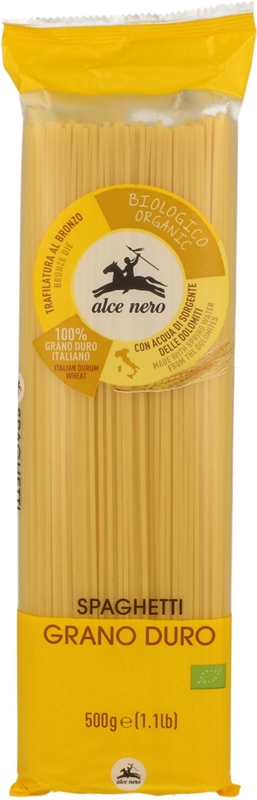 Alce Nero makaron Spaghetti Semolina Bio