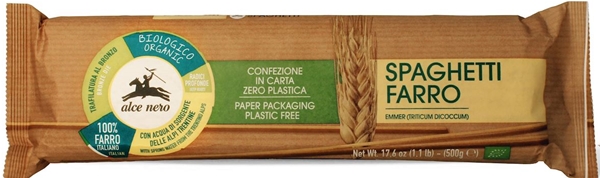 Alce Nero Pasta Spaghetti Farro from BIO emmer