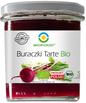 Bio Food Glutenfreie geriebene Rote Beete BIO