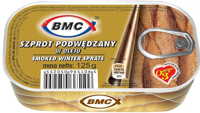 b.m.c smoked sprats in oil